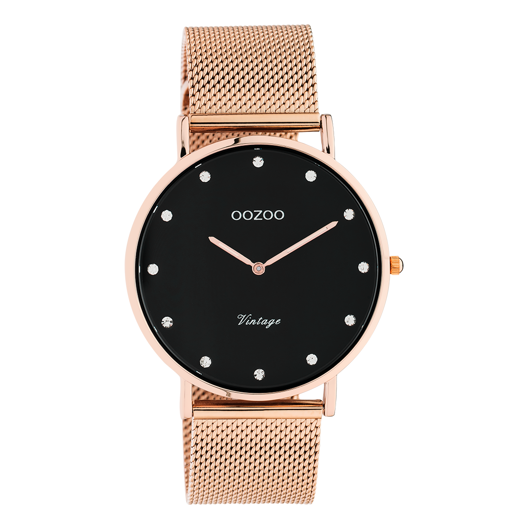 Montre oozoo rose outlet gold